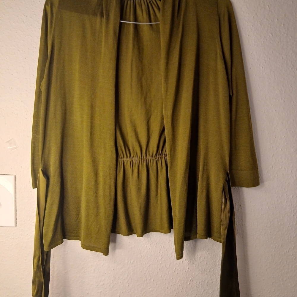 Hugo Boss Forest Green Knit Cardigan - Picture 7 of 12